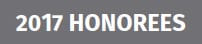 2017 HONOREES