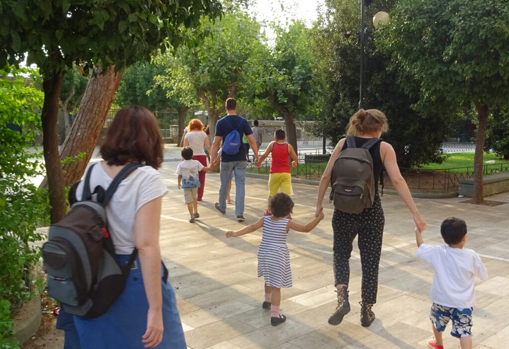 Meet Lora Pappa, founder of METAdrasi - Action for Migration and Development, a nonprofit that supports the reception and integration of asylum seekers and refugees in Greece.