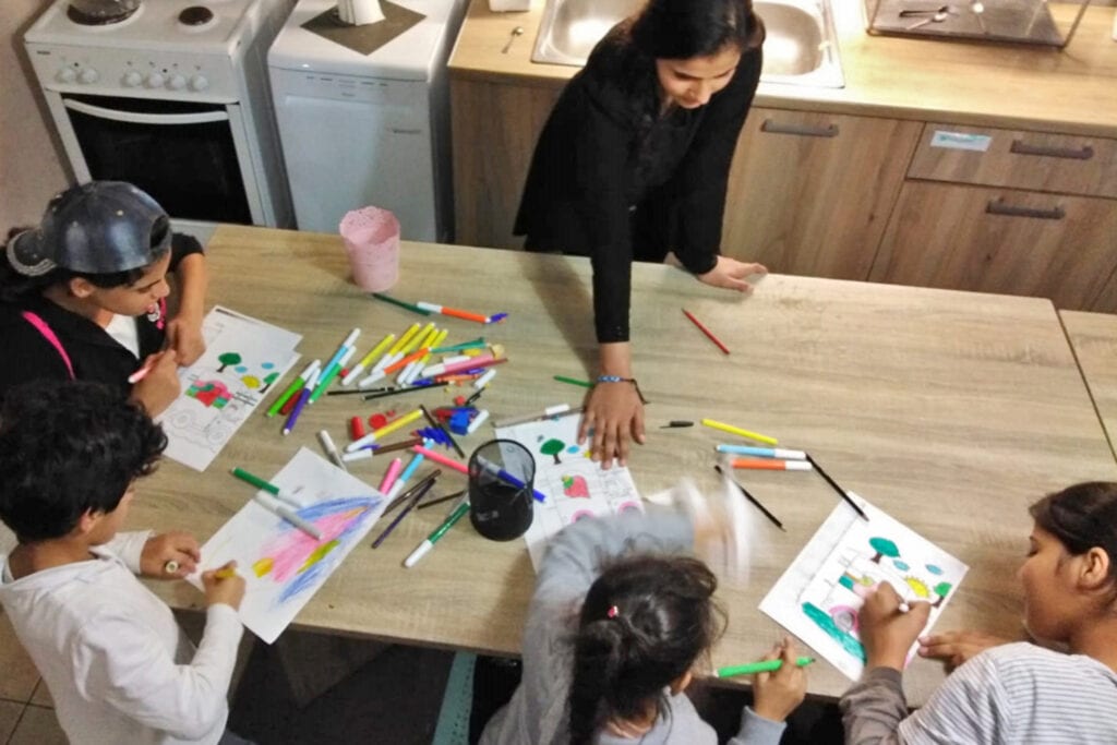 Meet Lora Pappa, founder of METAdrasi - Action for Migration and Development, a nonprofit that supports the reception and integration of asylum seekers and refugees in Greece.