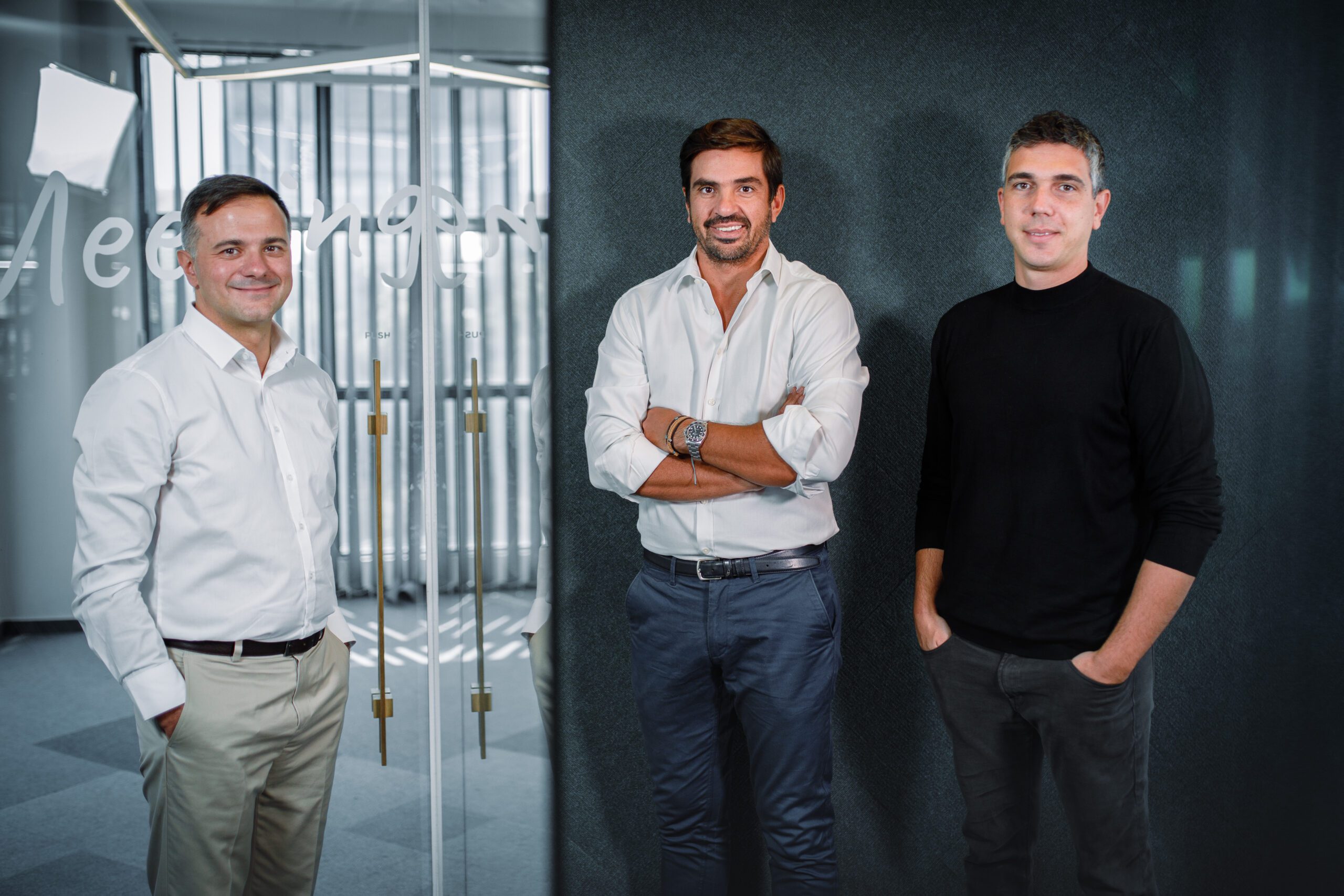Prosperty’s Co-Founders. Left to right: Nikos Patsiogiannis, Antonis Markopoulos, and Antonis Despotakis.