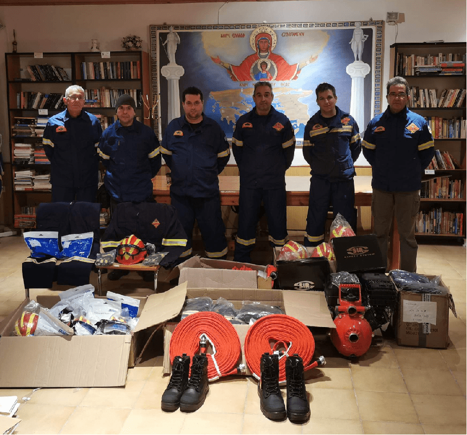 The Hellenic Initiative and Desmos Build Up Greece’s Firefighting Capacity