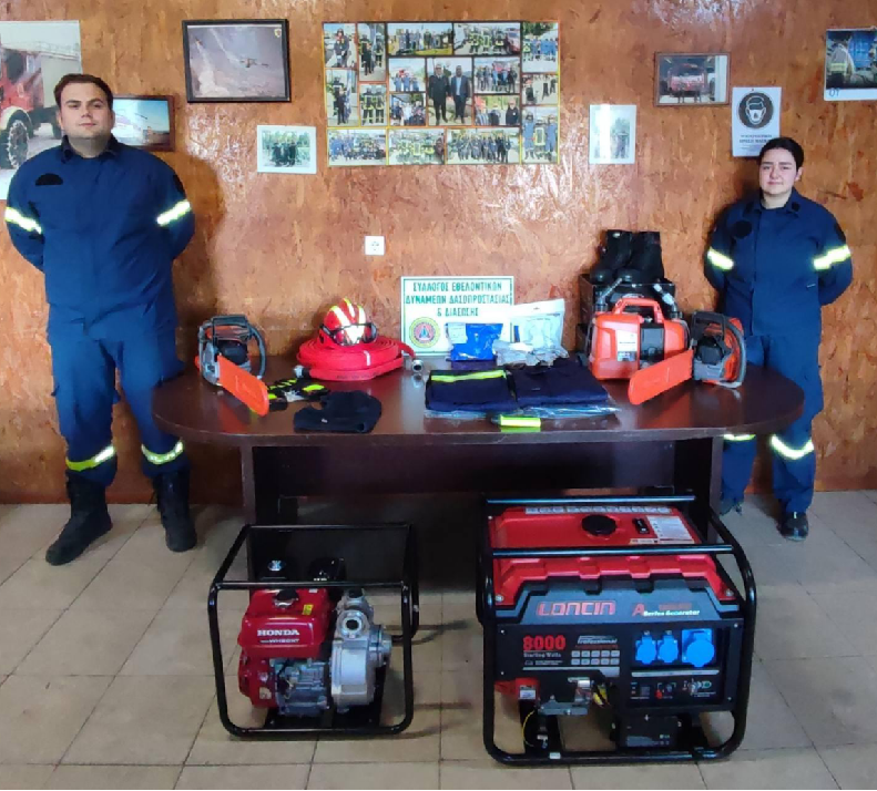 The Hellenic Initiative and Desmos Build Up Greece’s Firefighting Capacity